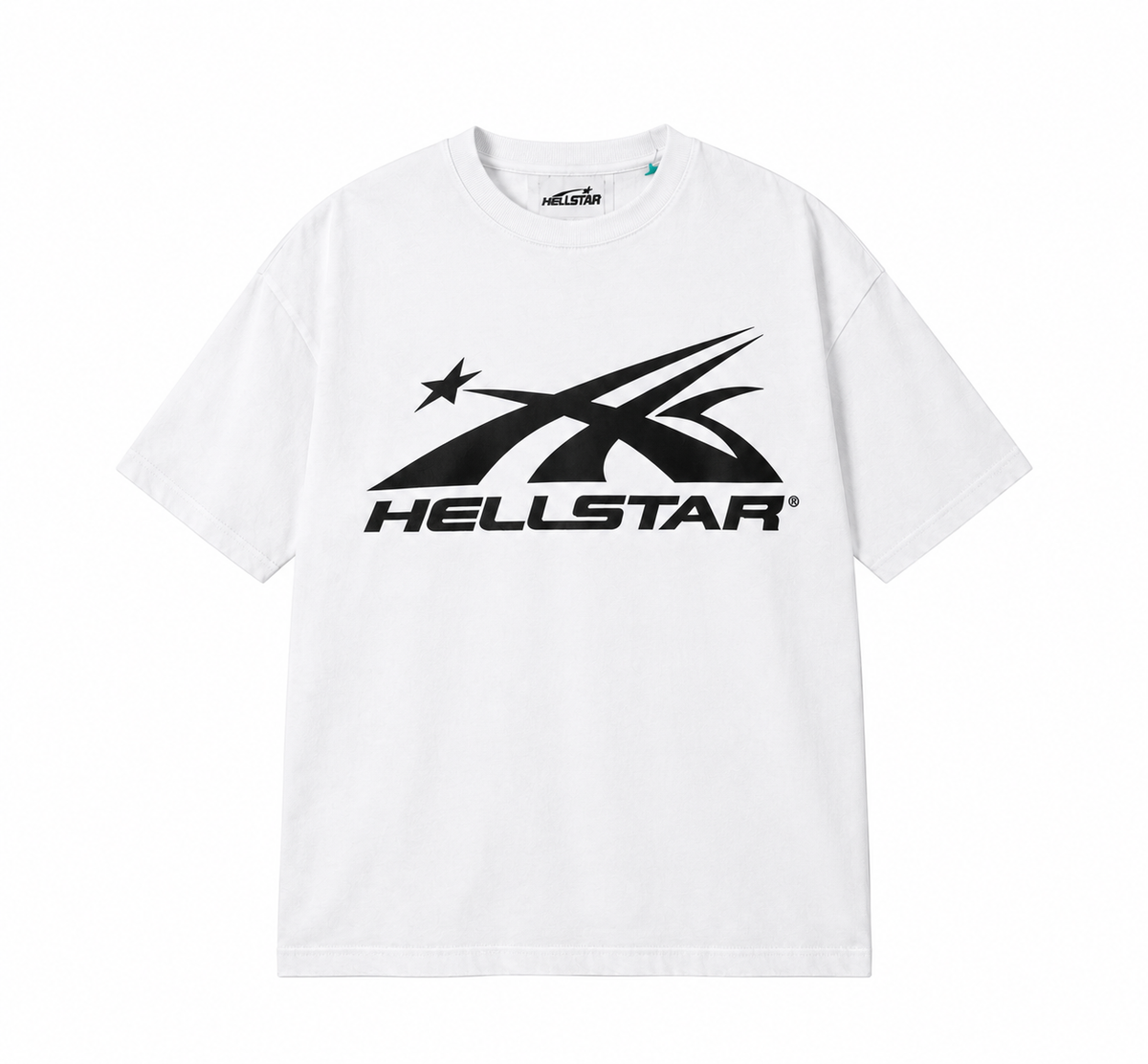 HELLSTAR WHITE/BLACK TEE