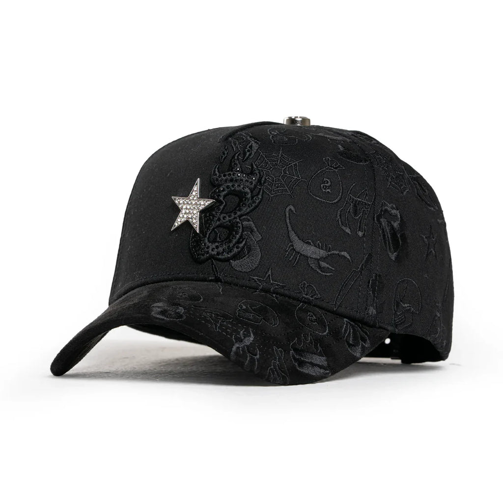 BARBAS HATS B STAR GRAFFITI