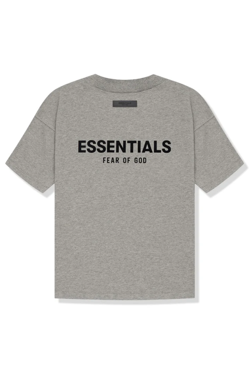 FEAR OF GOD ESSENTIALS LIGHT HEATHER/ T SHIRT