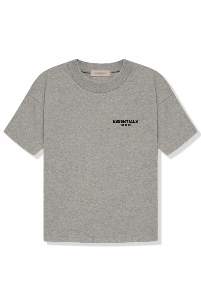 FEAR OF GOD ESSENTIALS LIGHT HEATHER/ T SHIRT
