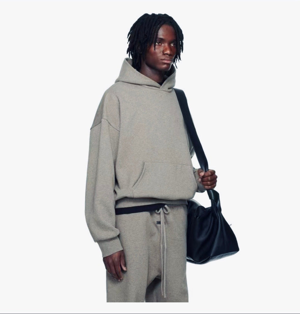 ESSENTIALS FOG LIGHT GREY/SS2025 (NO ZIPPER)