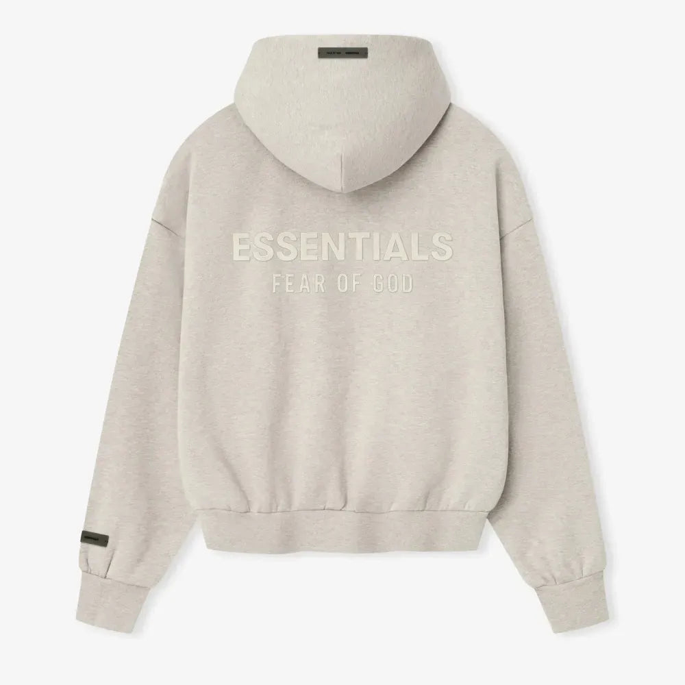ESSENTIALS FOG LIGHT GREY/SS2025 (ZIPPER)