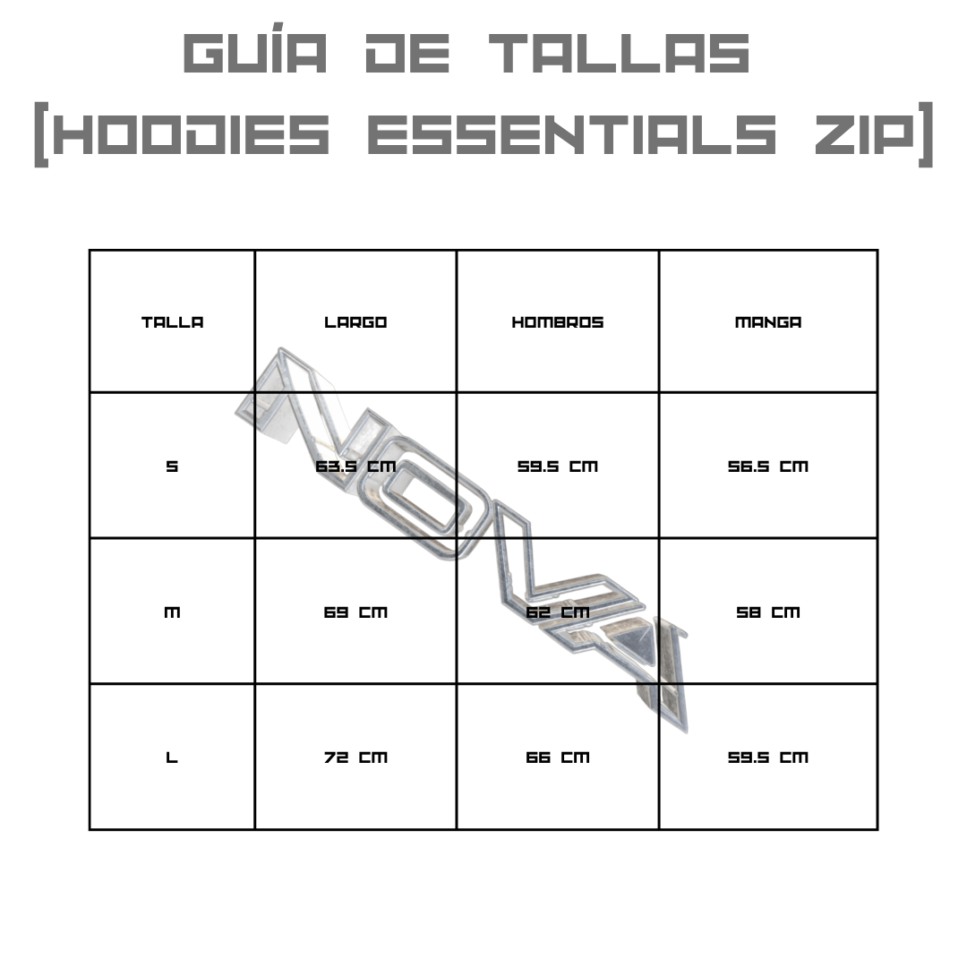 ESSENTIALS FOG LIGHT GREY/SS2025 (ZIPPER)