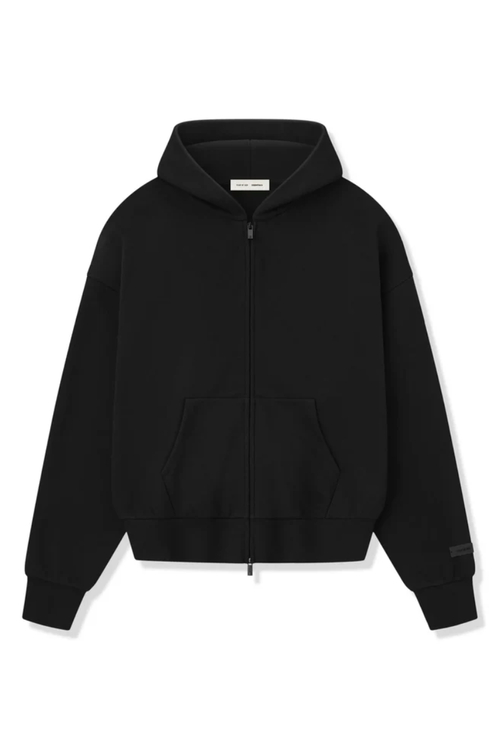 ESSENTIALS FOG TOTAL BLACK/SS2025 (ZIPPER) – NOVACAPS