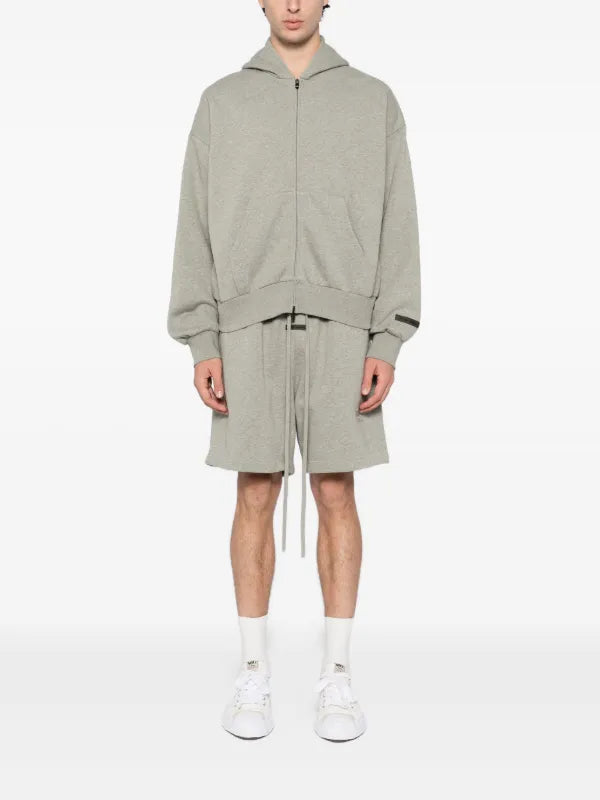 ESSENTIALS FOG LIGHT GREY/SS2025 (ZIPPER)