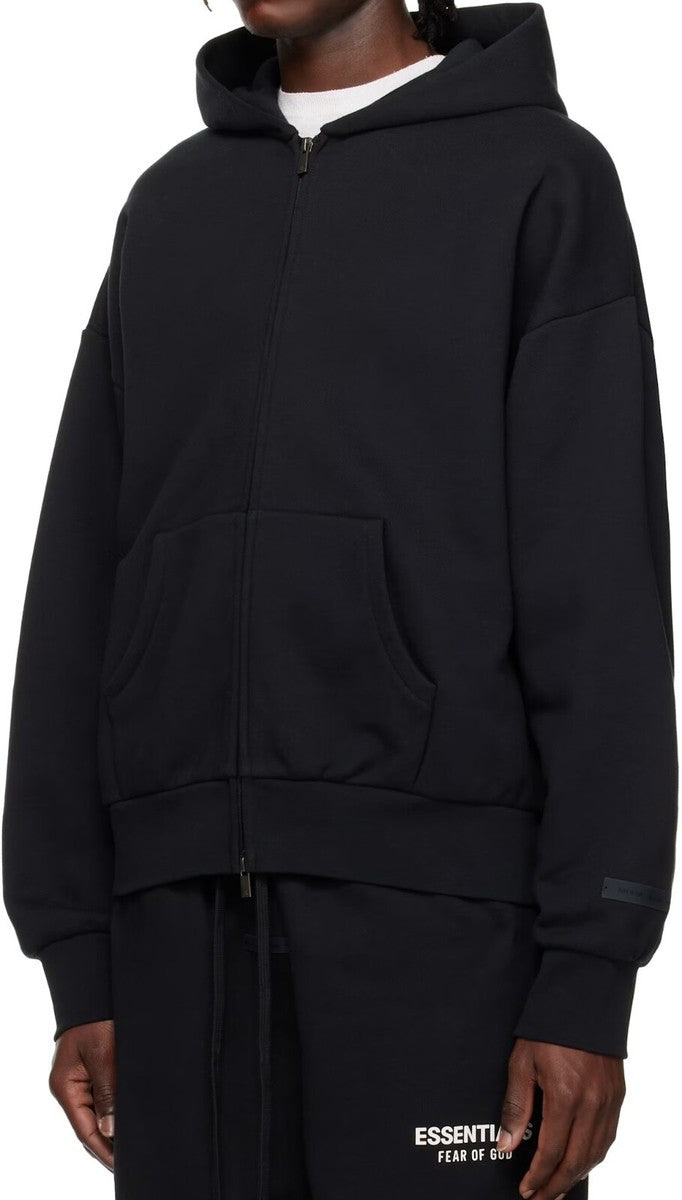 ESSENTIALS FOG TOTAL BLACK/SS2025 (ZIPPER)