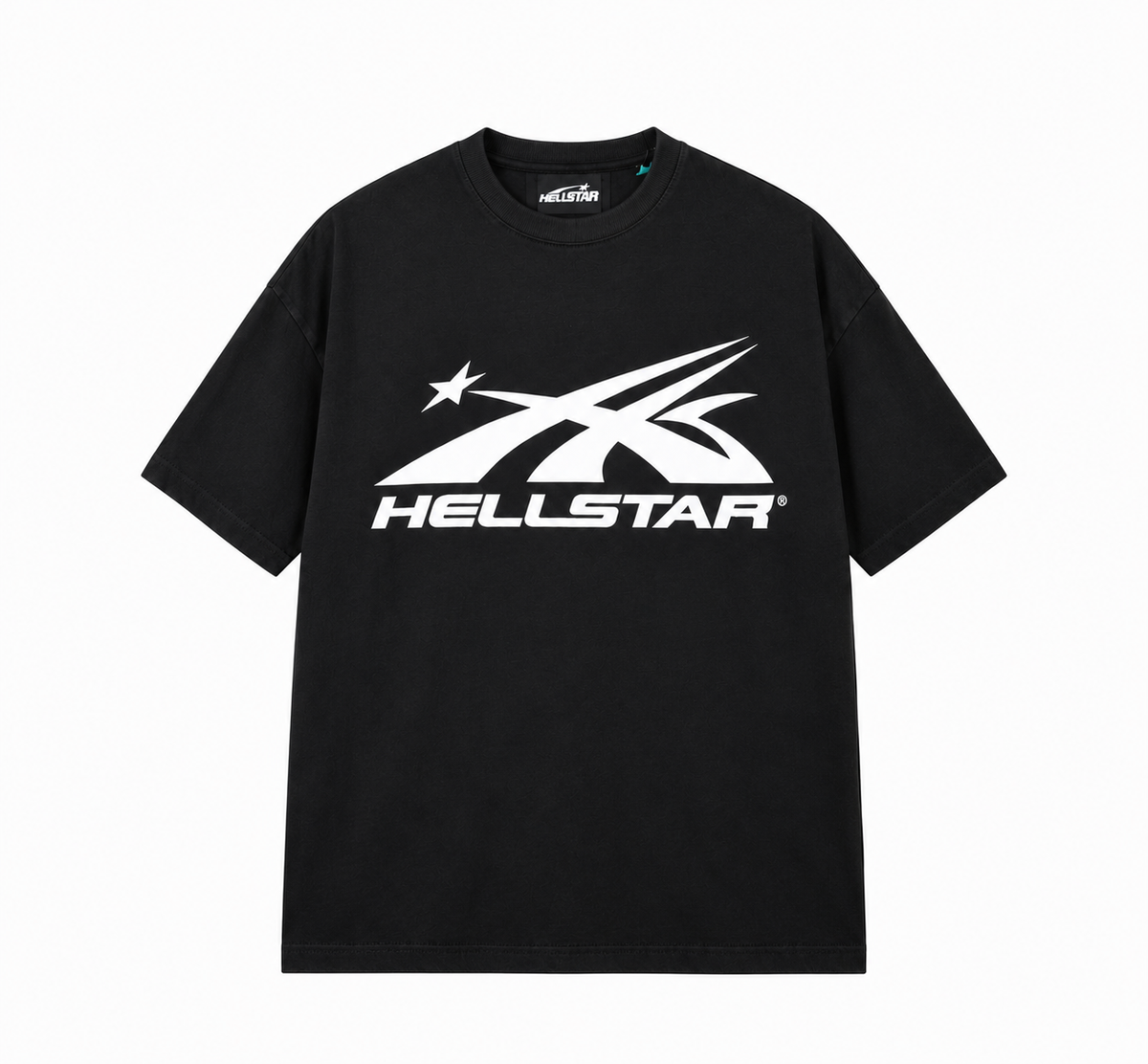 HELLSTAR BLACK/WHITE TEE