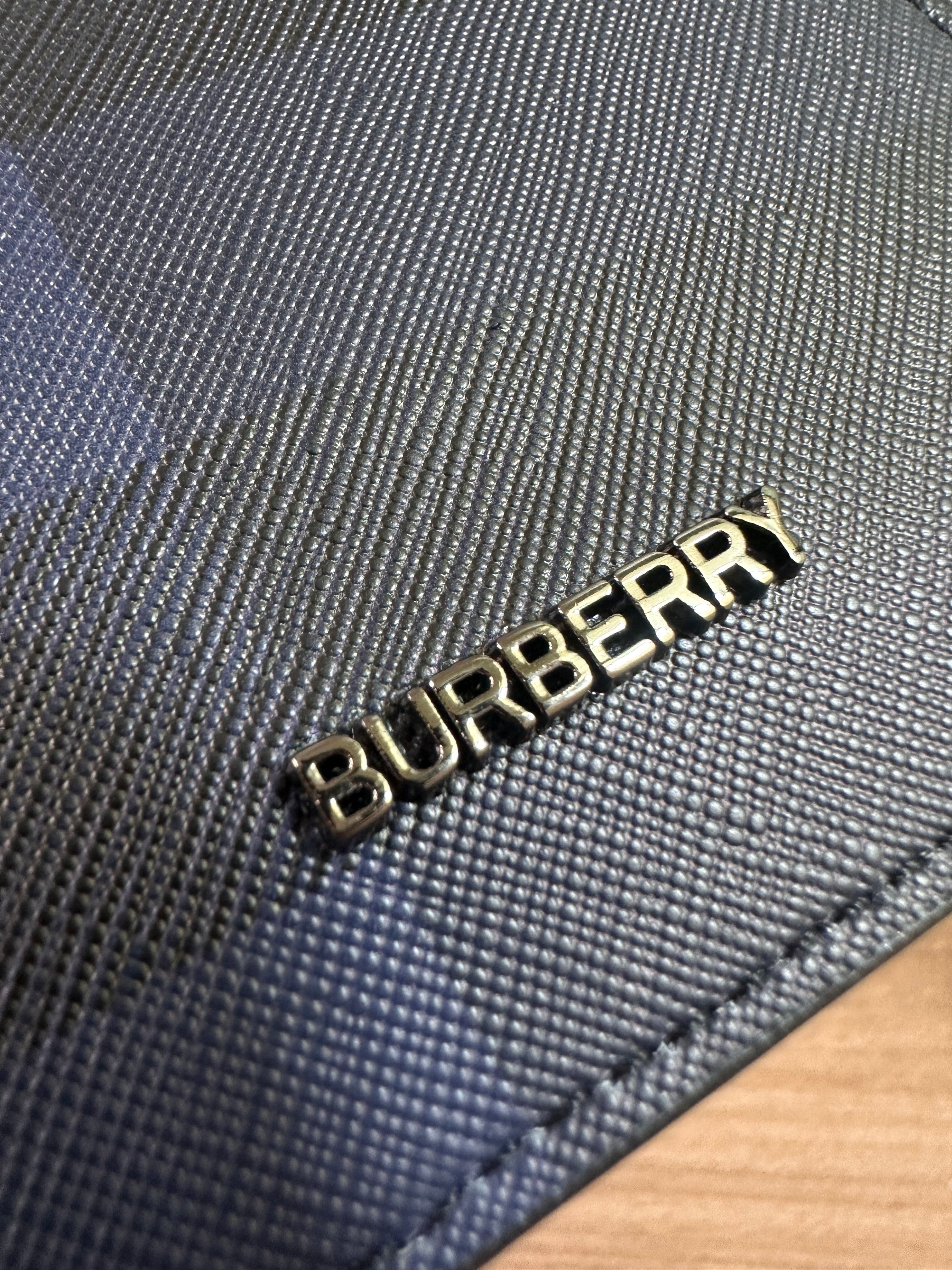 BURBERRY BLUE MONOGRAM