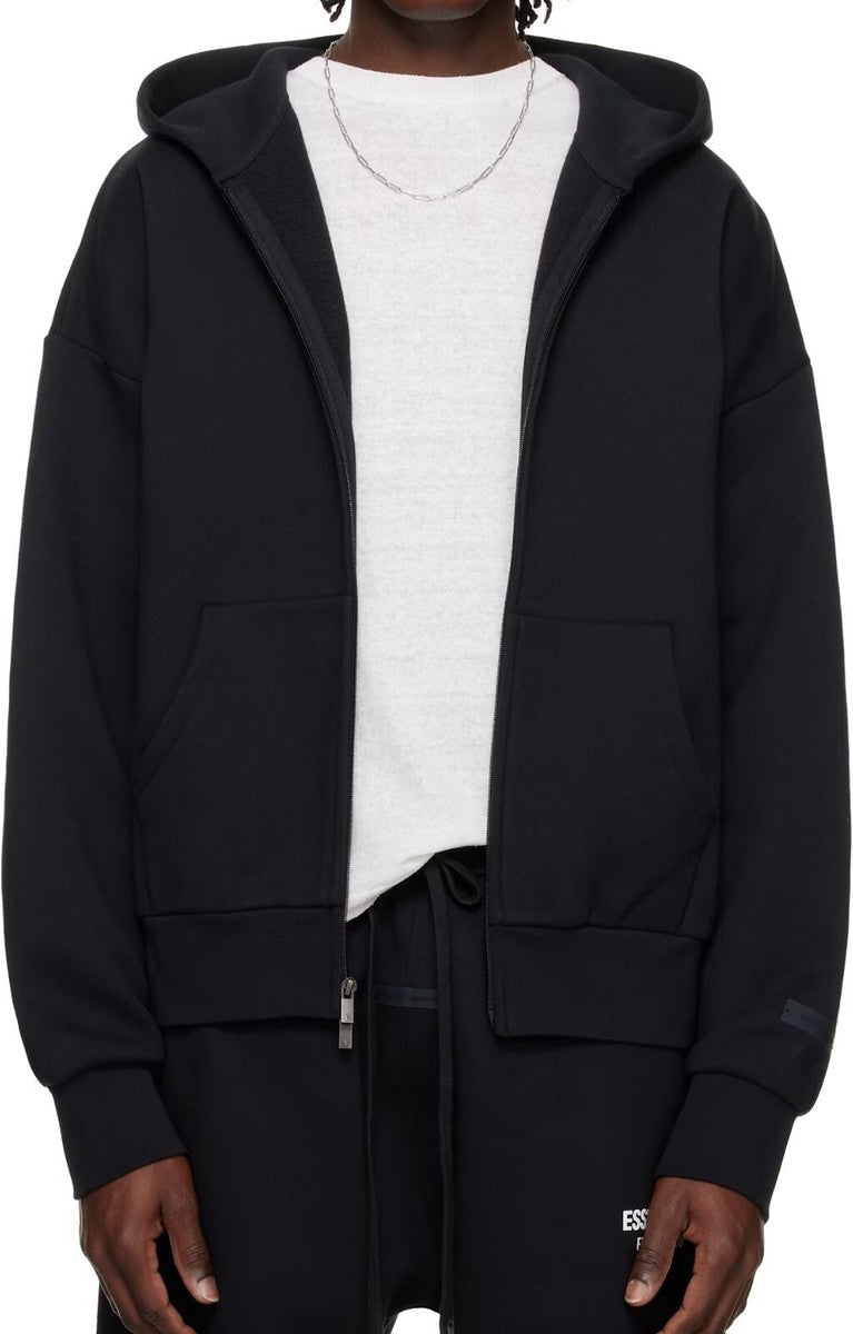 ESSENTIALS FOG TOTAL BLACK/SS2025 (ZIPPER)