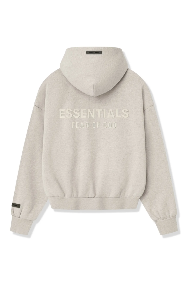 ESSENTIALS FOG LIGHT GREY/SS2025 (ZIPPER)