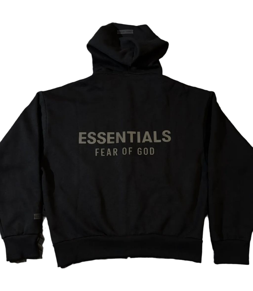 ESSENTIALS FOG TOTAL BLACK/SS2025 (ZIPPER)