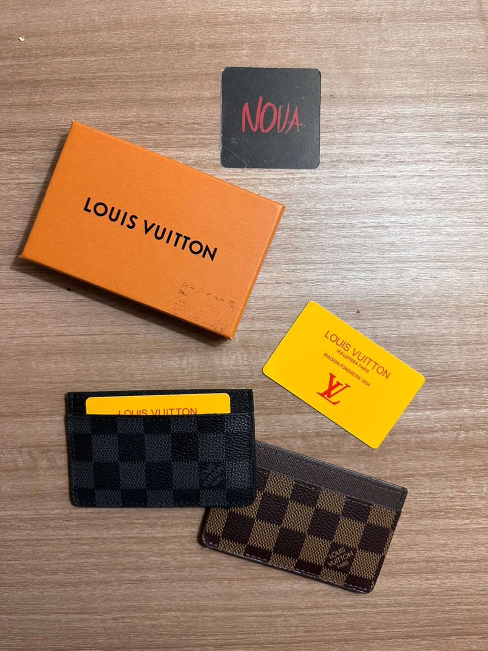 DÚO TARJETEROS LV SQUARES